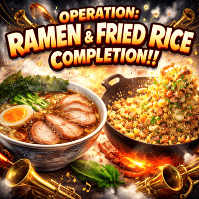 Ramen & Fried Rice Completion Plan Front Cover