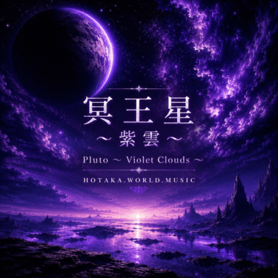 Pluto ~ Purple Clouds ~ Front Cover