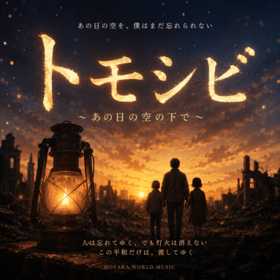 Tomoshibi ~Beneath the Same Sky~ Front Cover