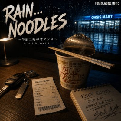 RAIN...NOODLES ~Oasis at 2 A.M.~ Front Cover