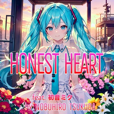 HONEST HEART (feat. HATSUNE MIKU) Front Cover