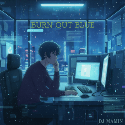BURN OUT BLUE Front Cover