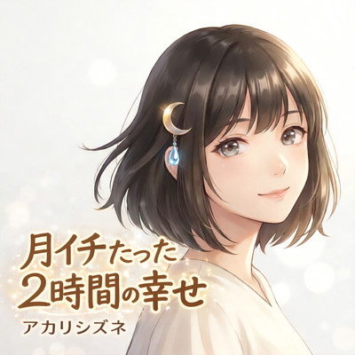 Tsuki Ichi Tatta Ni Jikan no Shiawase Front Cover