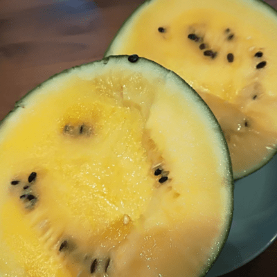 Yellow watermelon Front Cover