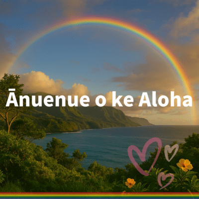 Ānuenue o ke Alohaのジャケット写真