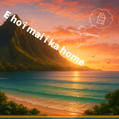 E hoʻi mai i ka homeのジャケット写真
