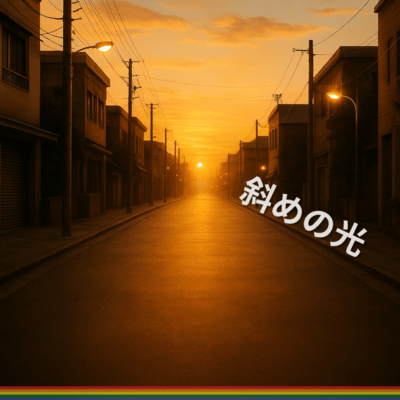 Slanting Light Front Cover