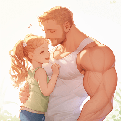 The Greatest, Strongest Father Front Cover