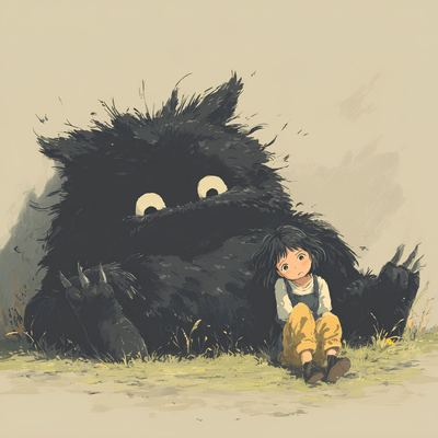 Rin-chan & Papa Koro Front Cover