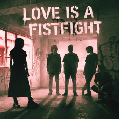 LOVE IS A FISTFIGHT Front Cover