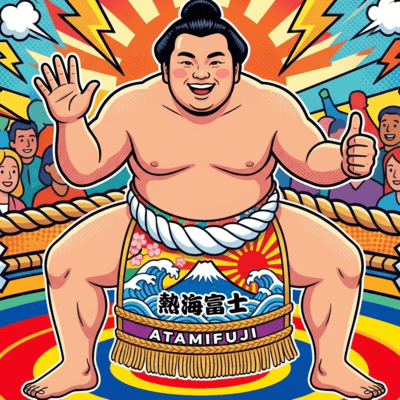 Sumo Summer Basho is Here! Front Cover