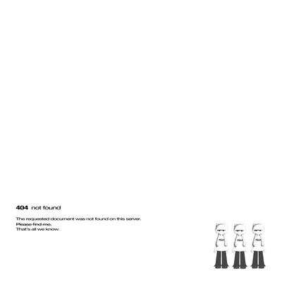 404 not found Front Cover