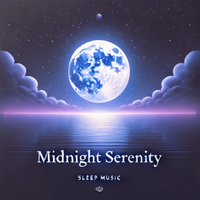 Midnight Serenity - 夜の静寂、深い眠りに誘うアンビエントBGMのジャケット写真