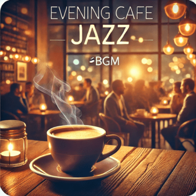 Evening Cafe Jazz - Soothing Night Cafe BGM Front Cover