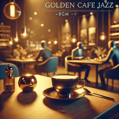 Golden Cafe Jazz - Chic & Relaxing Cafe BGM Front Cover