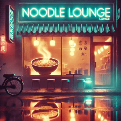 Noodle Lounge Late-Night Ramen Jazz Front Cover