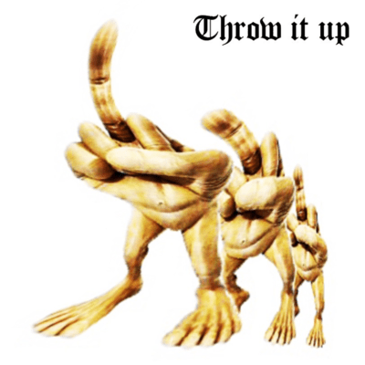 Throw it upのジャケット写真