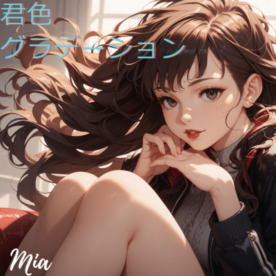 君色グラデーションのジャケット写真