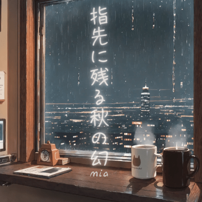 指先に残る秋の幻のジャケット写真