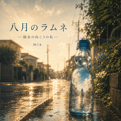 八月のラムネ~陽炎の向こうの私~のジャケット写真