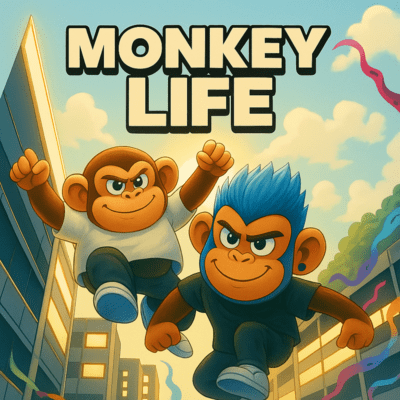 Monkey Life (feat. Kevin Rosey & Madiy) Front Cover