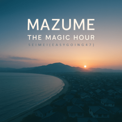 MAZUME - THE MAGIC HOUR Front Cover