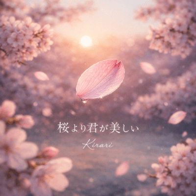 桜より君が美しいのジャケット写真