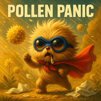 POLLEN PANIC Front Cover