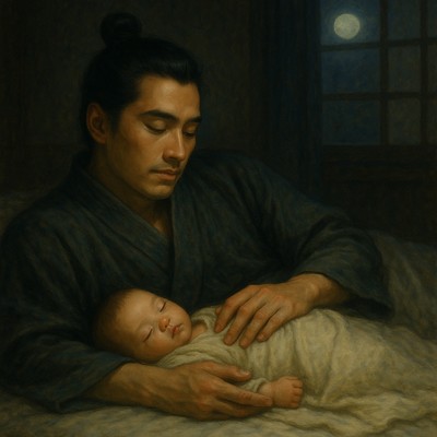 Sleep, I Beg You -A Father's Bedtime Struggle- Front Cover