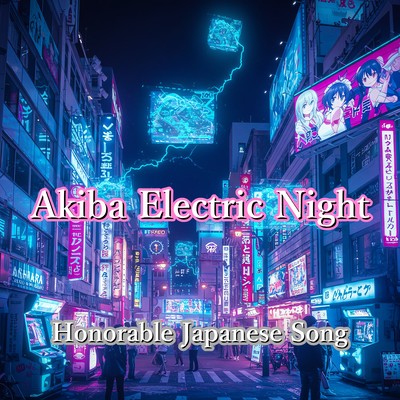Akiba Electric Night Front Cover