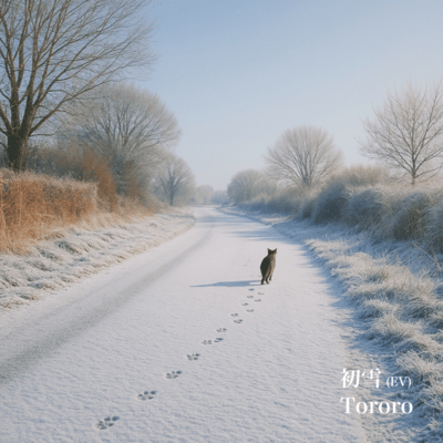 the first snow (English Version) Front Cover