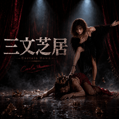 Sanmon Shibai - Curtain Down Front Cover