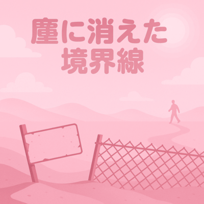 塵に消えた境界線のジャケット写真