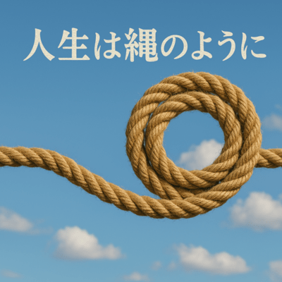 人生は縄のようにのジャケット写真