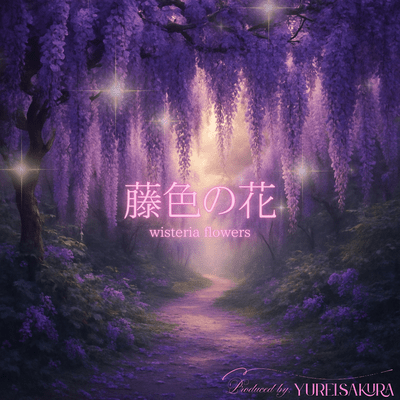 wisteria flowers Front Cover