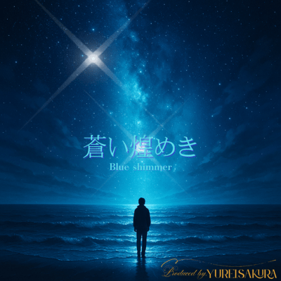 Blue shimmer Front Cover