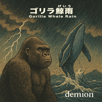 Gorila Whale Rain Front Cover