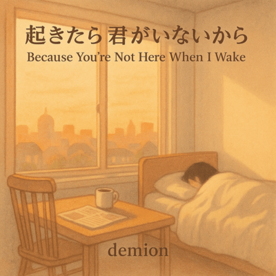 Because You're Not Here When I Wake Front Cover