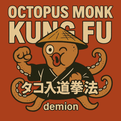 Octopus Monk Kung Fu Front Cover