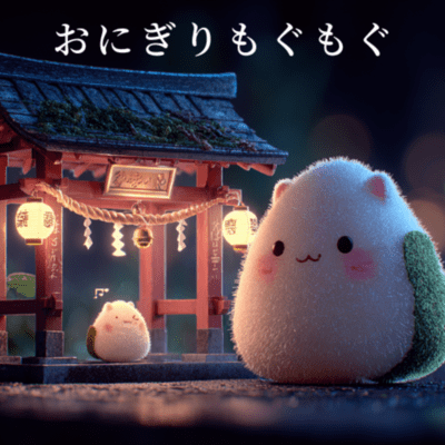 Onigiri mogumogu Front Cover