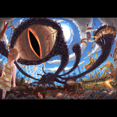 Merry-Go-Round Crusher Front Cover