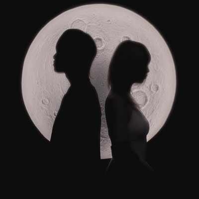 Moon over the lakeのジャケット写真