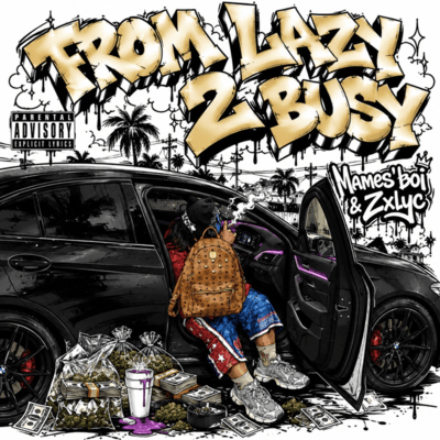 FROM LAZY 2 BUSY (feat. zxlyc) Front Cover