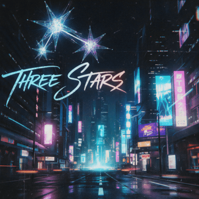 THREE STARS Front Cover
