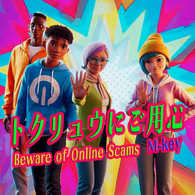 Beware of Online Scams Front Cover