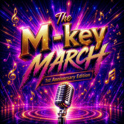 The M -key March - 1st Anniversary Edition Front Cover