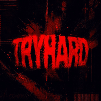 TRY HARD (feat. dassou & le4f) Front Cover