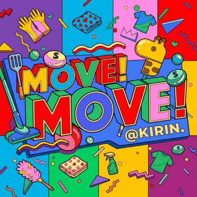 MOVE!MOVE!! ~ WATASHI NIMO DEKIRU ~ Front Cover