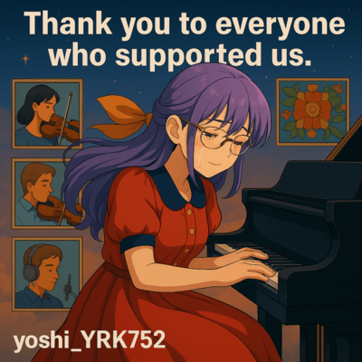 Thank you to everyone who supported us Front Cover