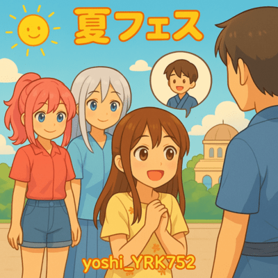 夏フェスのジャケット写真